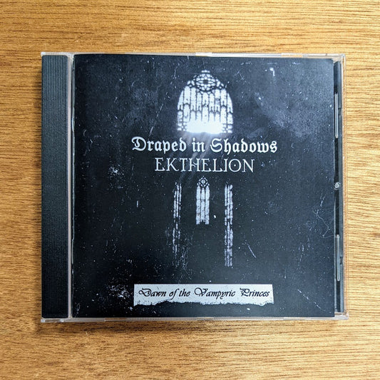 [SOLD OUT] EKTHELION / DRAPED IN SHADOWS "Dawn of the Vampyric Princes" CD (Lim. 100)
