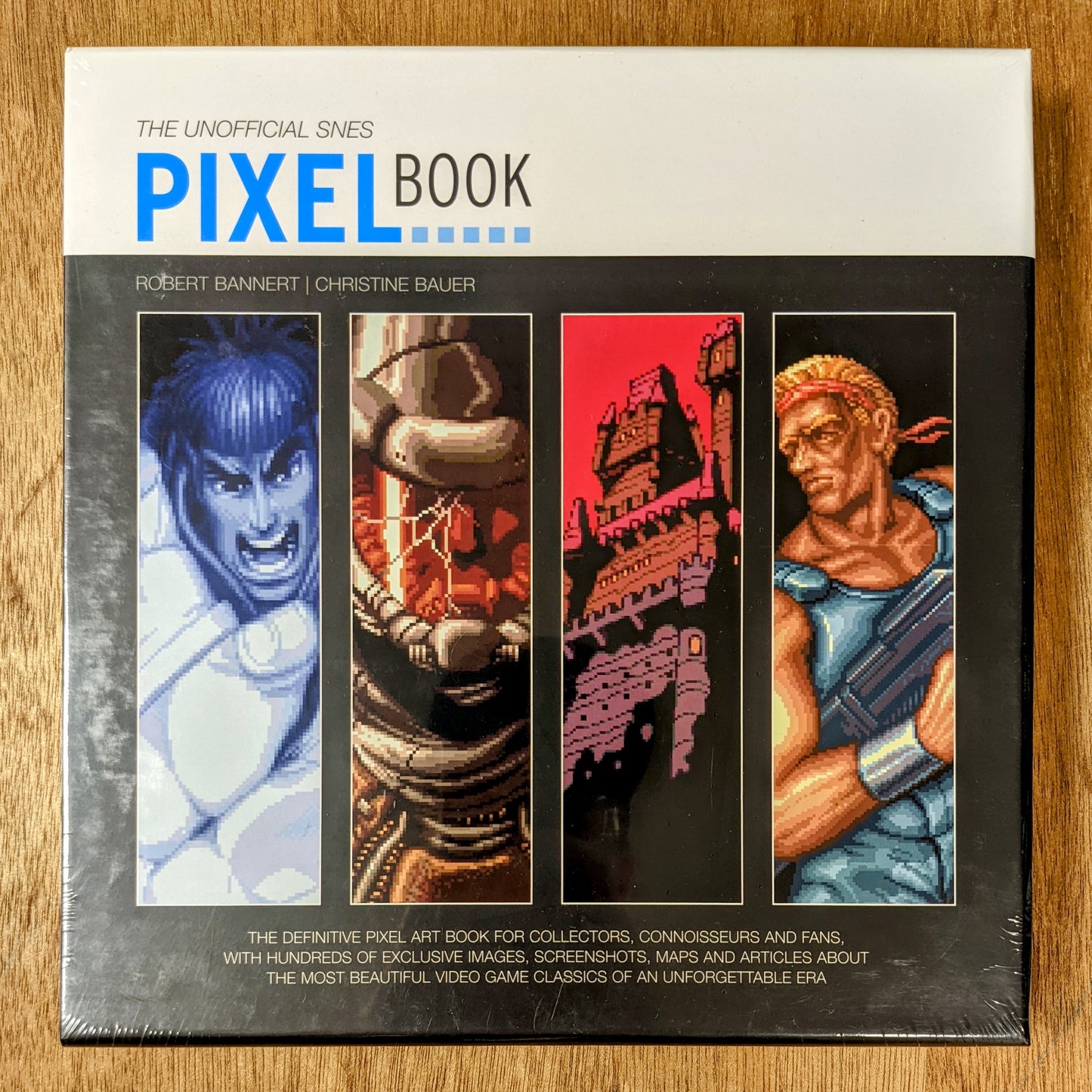 SNES PIXEL BOOK - Deluxe Hardcover book (w/ slipcase)