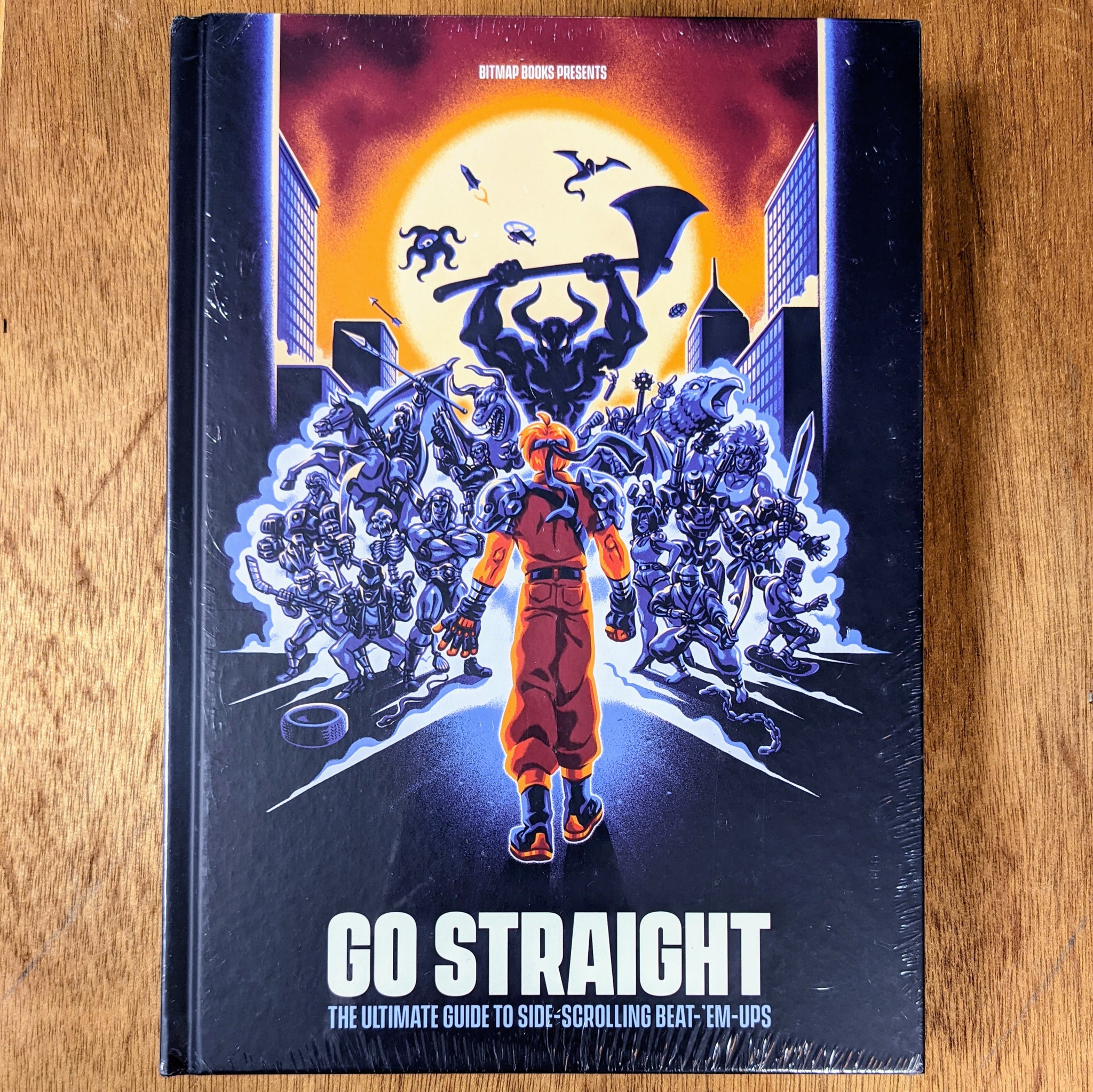 [SOLD OUT] Go Straight: The Ultimate Guide to Side-Scrolling Beat-’Em-Ups - Deluxe Hardcover book