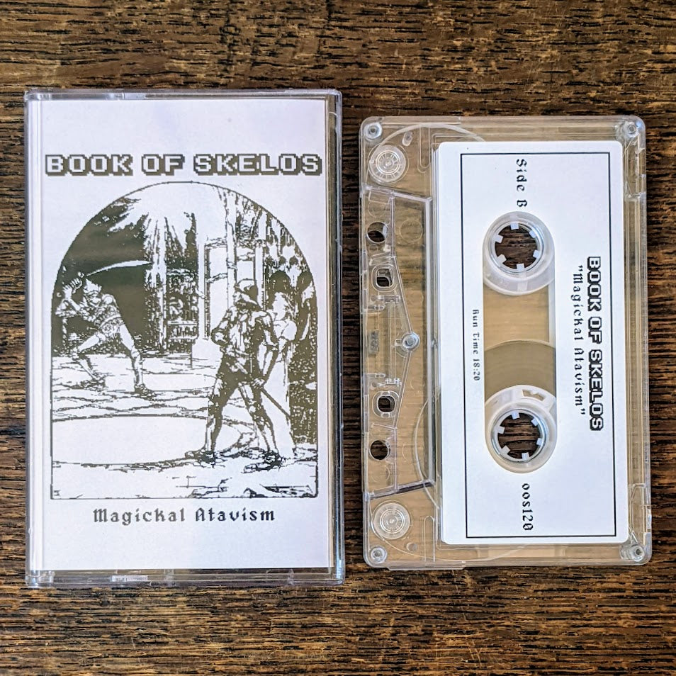 [SOLD OUT] BOOK OF SKELOS "Magickal Atavism" Cassette Tape