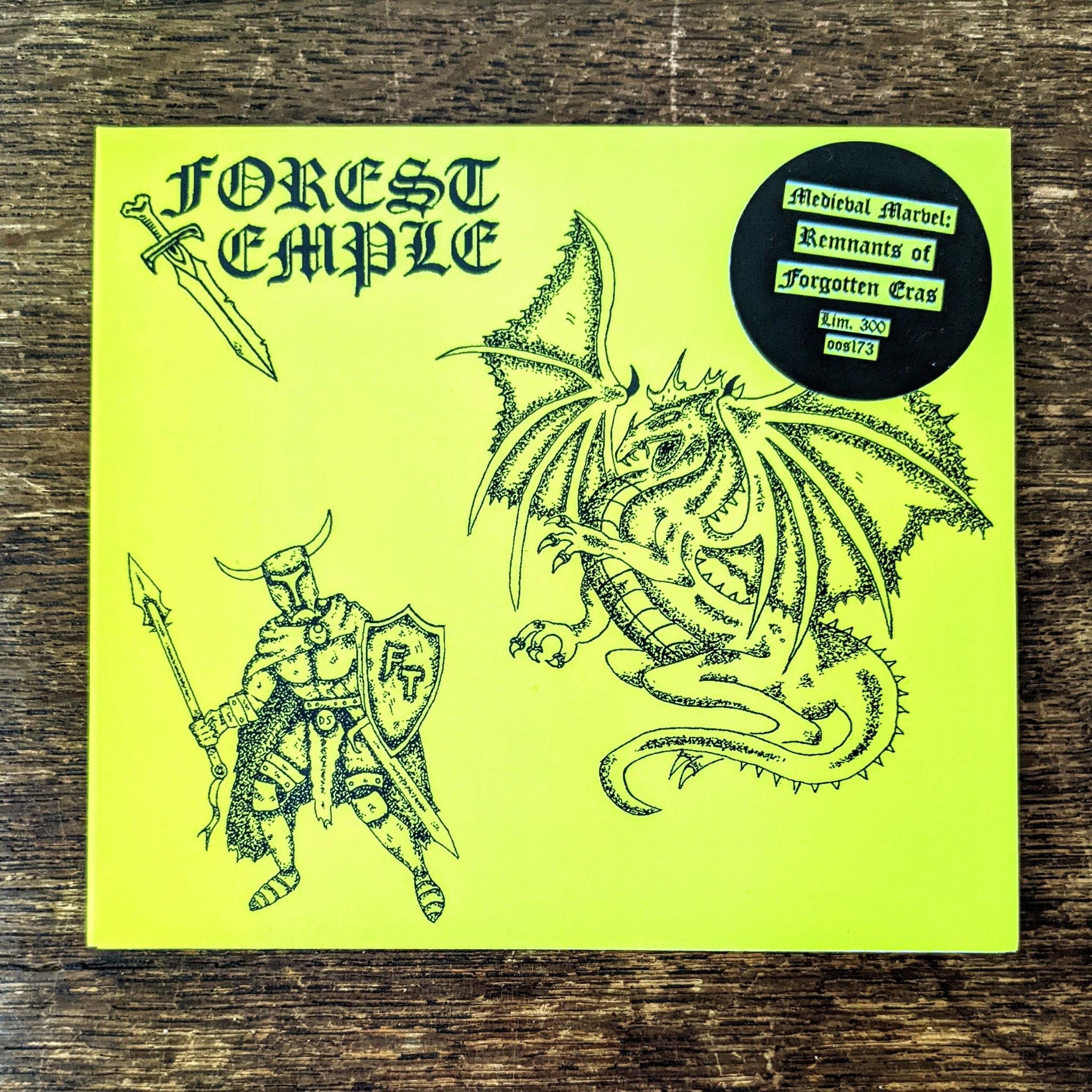 FOREST TEMPLE "Medieval Marvel..." CD [Digipak, Lim.300]