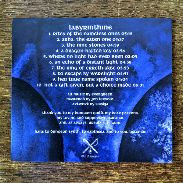 FOGWEAVER "Labyrinthine" CD [Digipak, Lim.250]