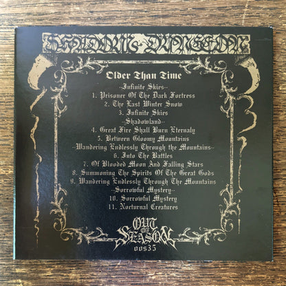 SHADOW DUNGEON "Older Than Time" CD [Digipak, Lim.250]