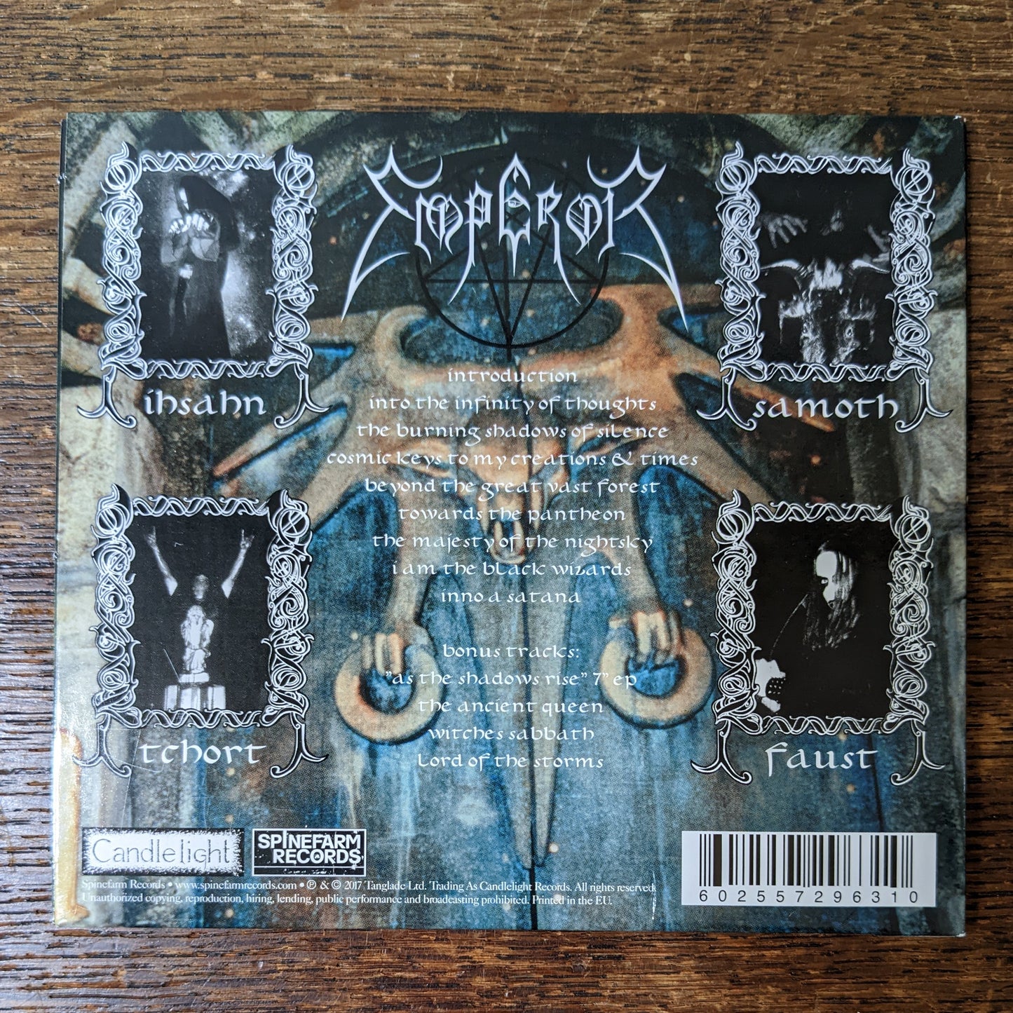 [SOLD OUT] EMPEROR "In the Nightside Eclipse" CD [gatefold digisleeve]