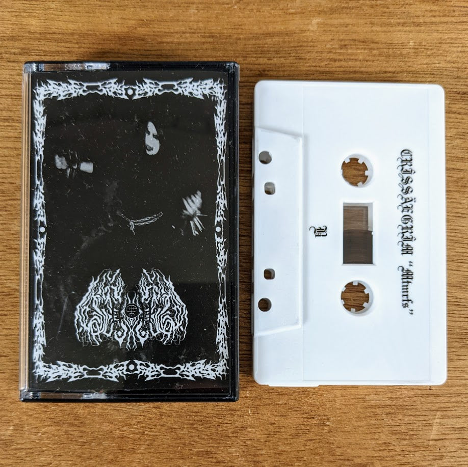 [SOLD OUT] CRÎSSÄEGRÎM "Mtmrfs" cassette tape