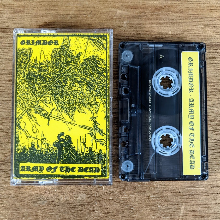[SOLD OUT] GRIMDOR "Army of the Dead" cassette tape (Lim.10)
