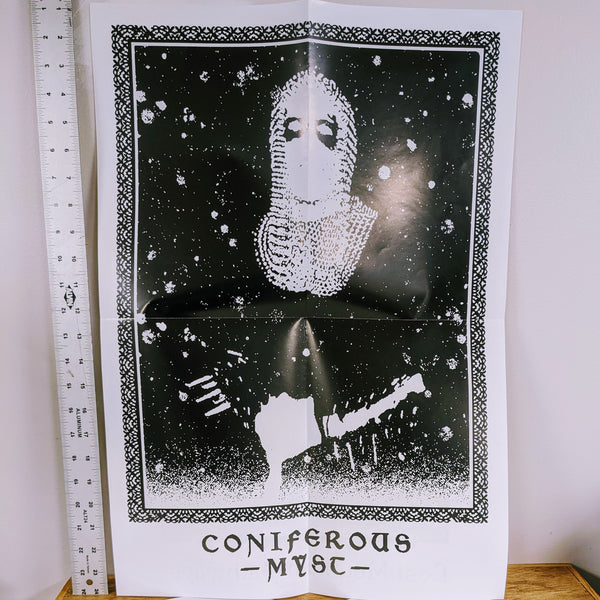 CONIFEROUS MYST "Lost Mountain Pathways" 2xLP (double LP black vinyl, lim.100, w/poster)