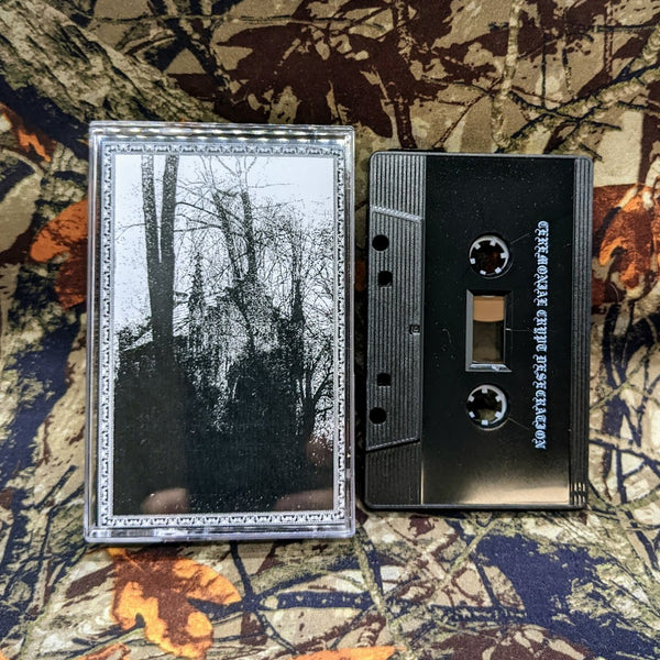 [SOLD OUT] WAMPYRIC RITES / CEREMONIAL CRYPT DESECRATION "Split" cassette tape