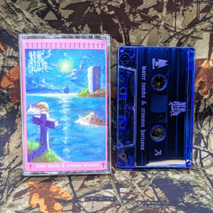 [SOLD OUT] UR PALE "Water Tombs & Crimson Horizons" cassette tape