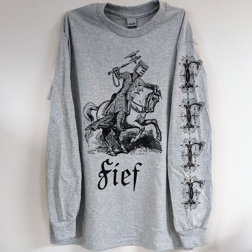 FIEF "Knight" Long Sleeve Shirt [GREY]