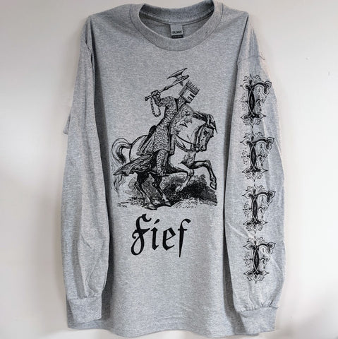 FIEF "Knight" Long Sleeve Shirt [GREY]