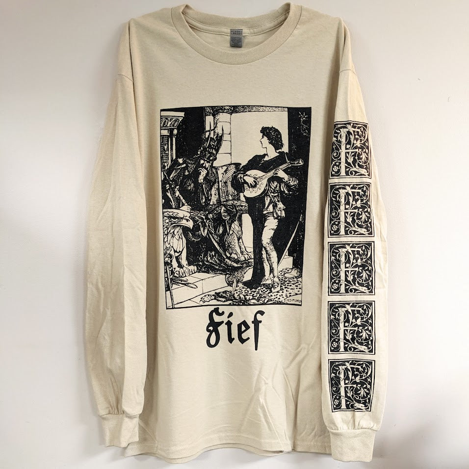 FIEF  "I+II" Long Sleeve Shirt [TAN]