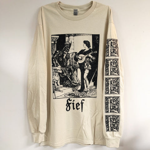 FIEF  "I+II" Long Sleeve Shirt [TAN]