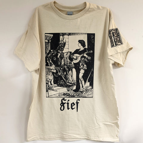FIEF  "I+II" T-Shirt [TAN]