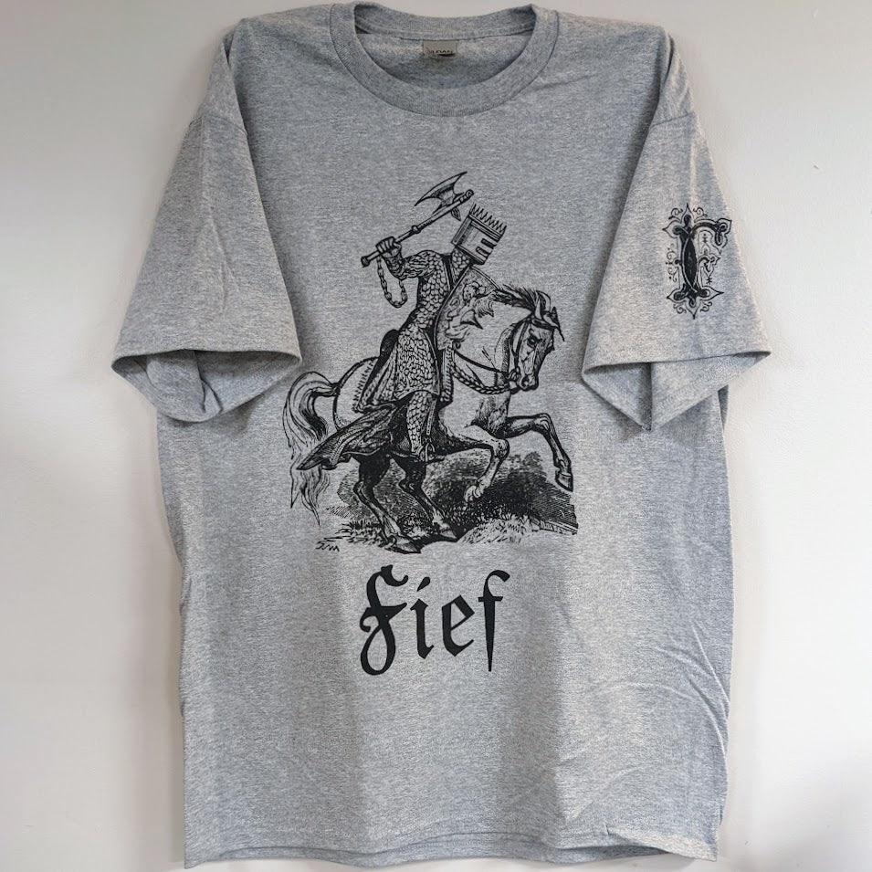[SOLD OUT] FIEF "Knight" T-Shirt [GREY]