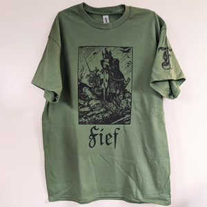*RESTOCKED* FIEF  "III+IV" T-Shirt [ARMY GREEN]