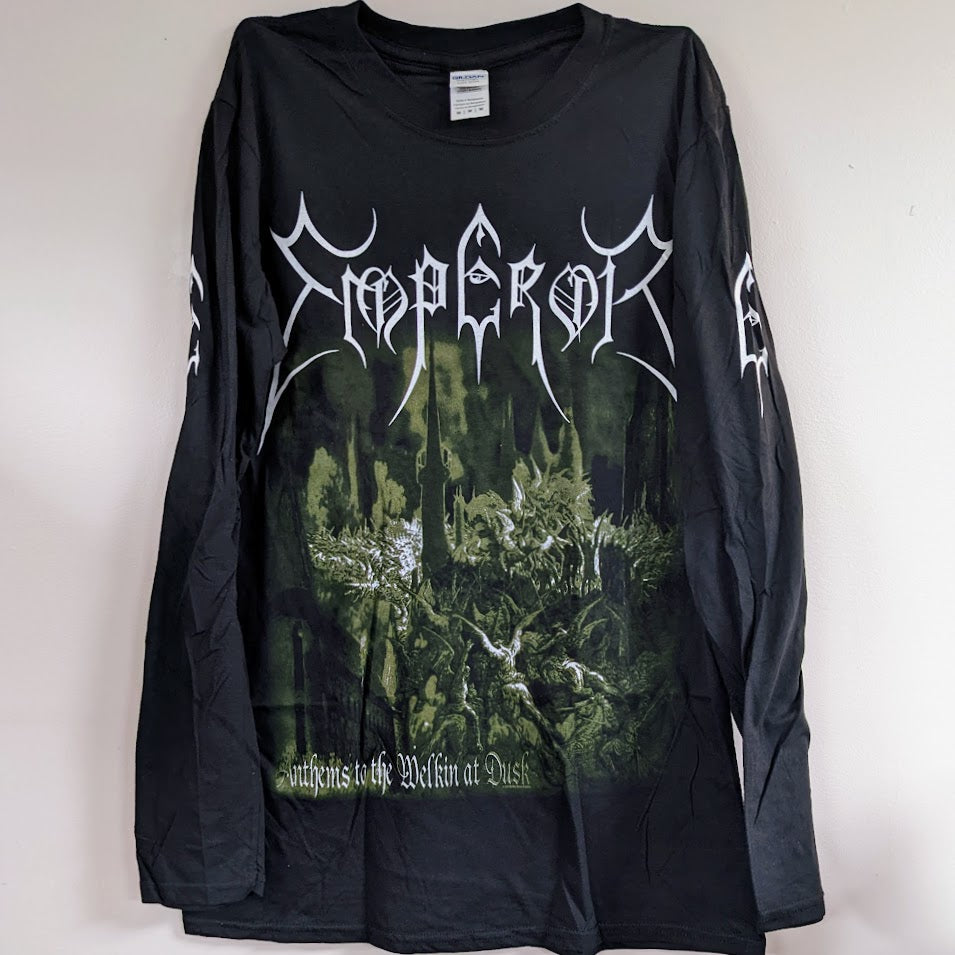 [SOLD OUT] EMPEROR "Anthems" Long Sleeve Shirt (official) [BLACK]