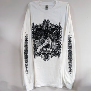 [SOLD OUT] ALGHOL "From the Caverns..." Long Sleeve Shirt [white]