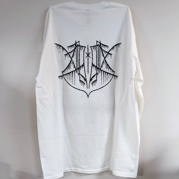 [SOLD OUT] ALGHOL "From the Caverns..." Long Sleeve Shirt [white]