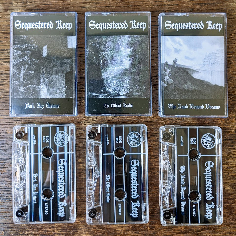 [SOLD OUT] SEQUESTERED KEEP 3x New Tapes BUNDLE (Oldest Realm / Dark Age Visions / Land Beyond Dreams)