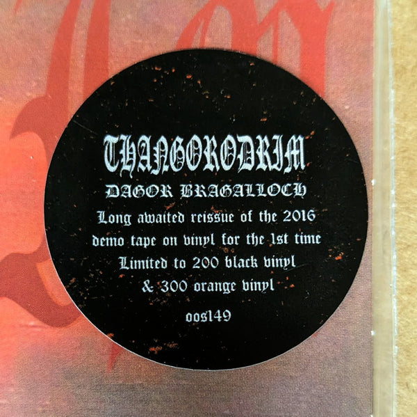 THANGORODRIM "Dagor Bragalloch" vinyl LP (color or black)