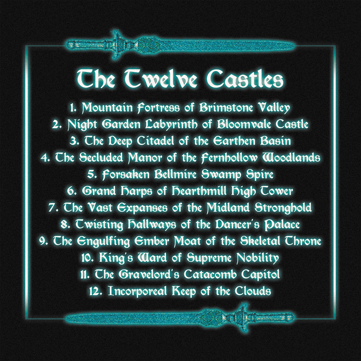 [SOLD OUT] QUEST MASTER "The Twelve Castles" CD [Digipak]