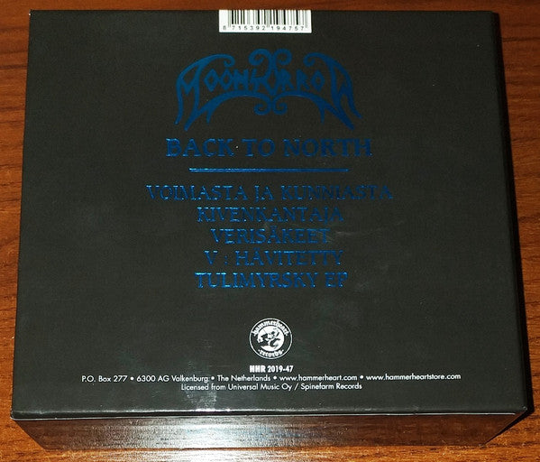 [SOLD OUT] MOONSORROW "Back to North" 5xCD Deluxe foil embossed Box Set