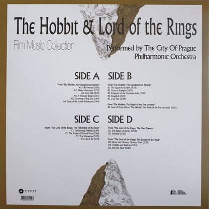 THE HOBBIT & LORD OF THE RINGS Music Collection vinyl 2xLP