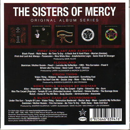 [SOLD OUT] SISTERS OF MERCY "Original Album Series" 5xCD set (slipcase)