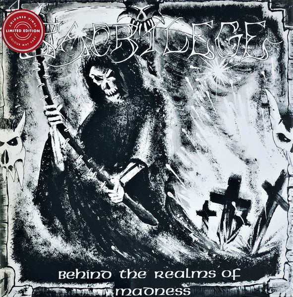 [SOLD OUT] SACRILEGE "Behind The Realms Of Madness" vinyl 2xLP (color)