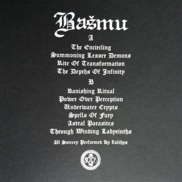 [SOLD OUT] BASMU "The Encircling" vinyl LP (screen-printed cover)