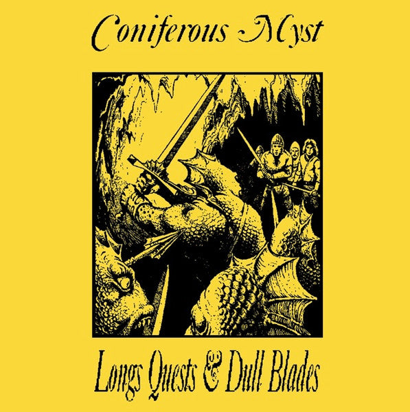 [SOLD OUT] CONIFEROUS MYST "Long Quests and Dull Blades" vinyl LP (color, lim.250)
