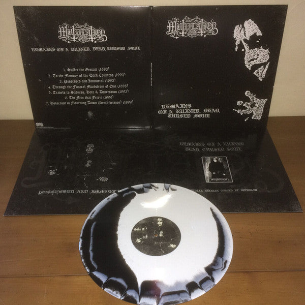 [SOLD OUT] MUTIILATION "Remains of a Ruined, Dead, Cursed Soul" vinyl LP (color, gatefold)