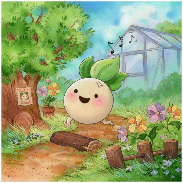 TURNIP BOY COMMITS TAX EVASION - Video Game Soundtrack vinyl LP (color, w/ sticker sheet)