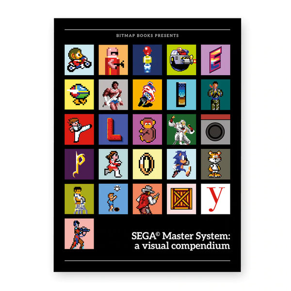 [SOLD OUT] SEGA MASTER SYSTEM: A VISUAL COMPENDIUM Deluxe hardcover book (w/ lenticular slipcase & 3D glasses)