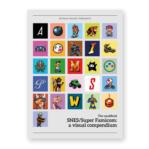 SNES/SUPER FAMICOM: A VISUAL COMPENDIUM Deluxe Hardcover book (w/ lenticular slipcase)