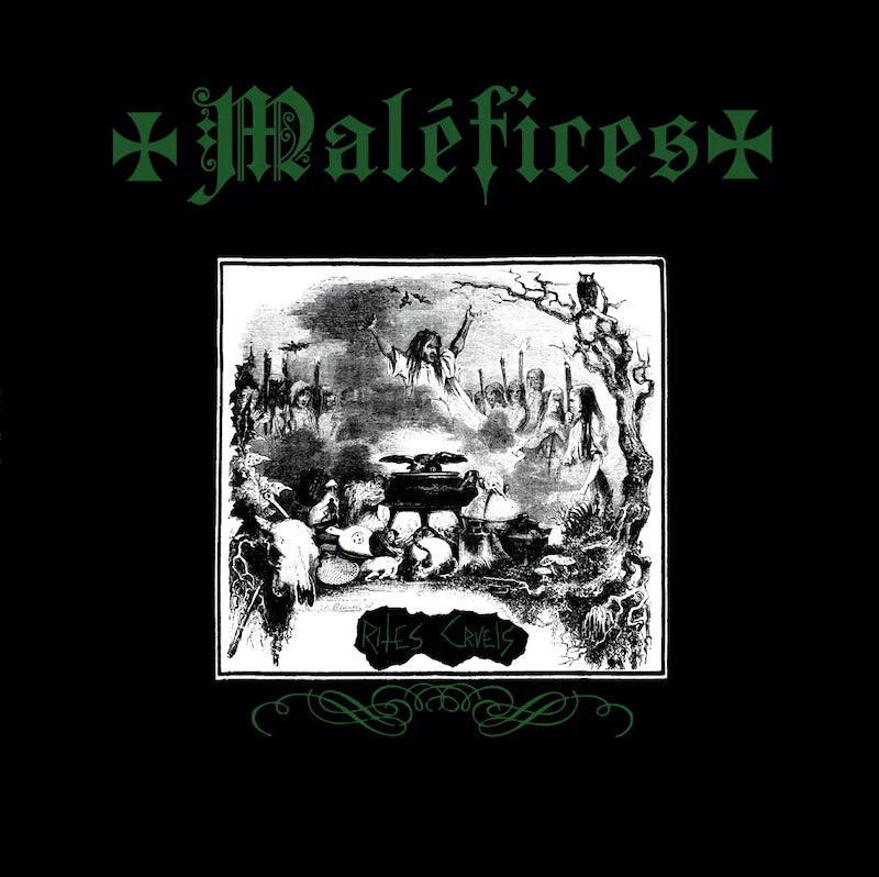 [SOLD OUT] MALÉFICES "Rites Crvels" vinyl LP (color)
