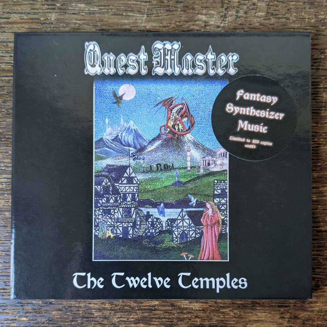[SOLD OUT] QUEST MASTER "The Twelve Temples" CD [Digipak]