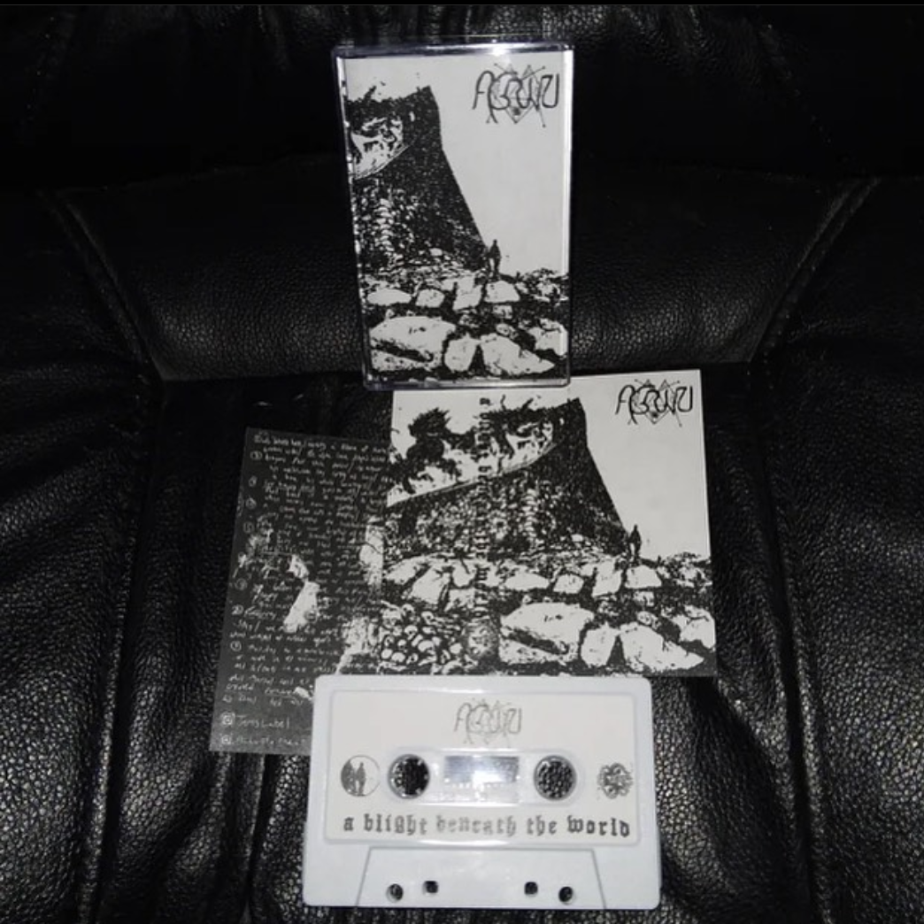 [SOLD OUT] AGRUVZI "A Blight Beneath the World" Cassette Tape (lim. 30)