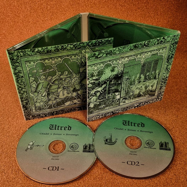 UTRED "Citadel - Forest - Sovereign" double CD (2xCD digipak)