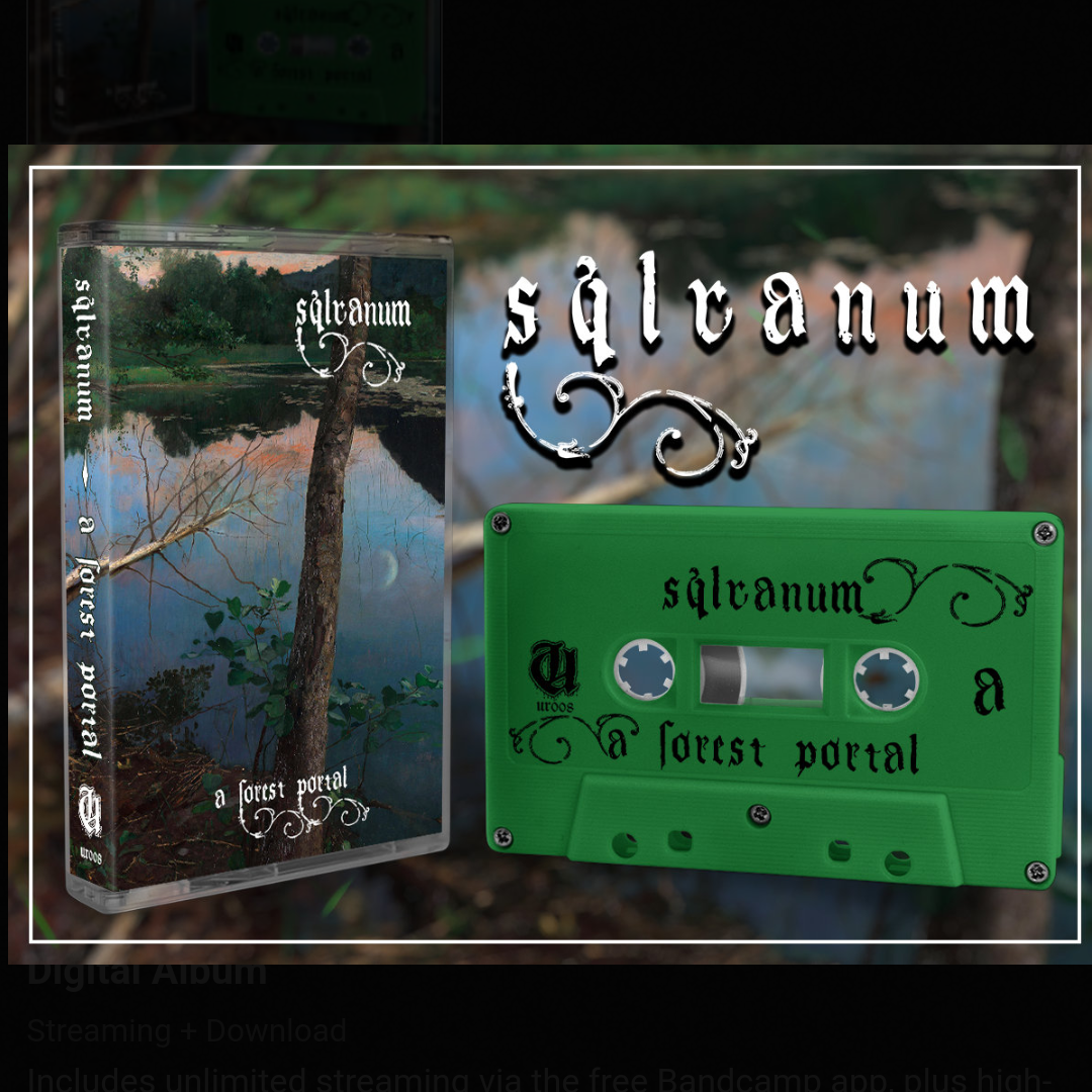 [SOLD OUT] SYLVANUM "A Forest Spell" cassette tape