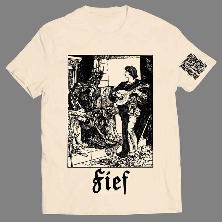 FIEF  "I+II" T-Shirt [TAN]