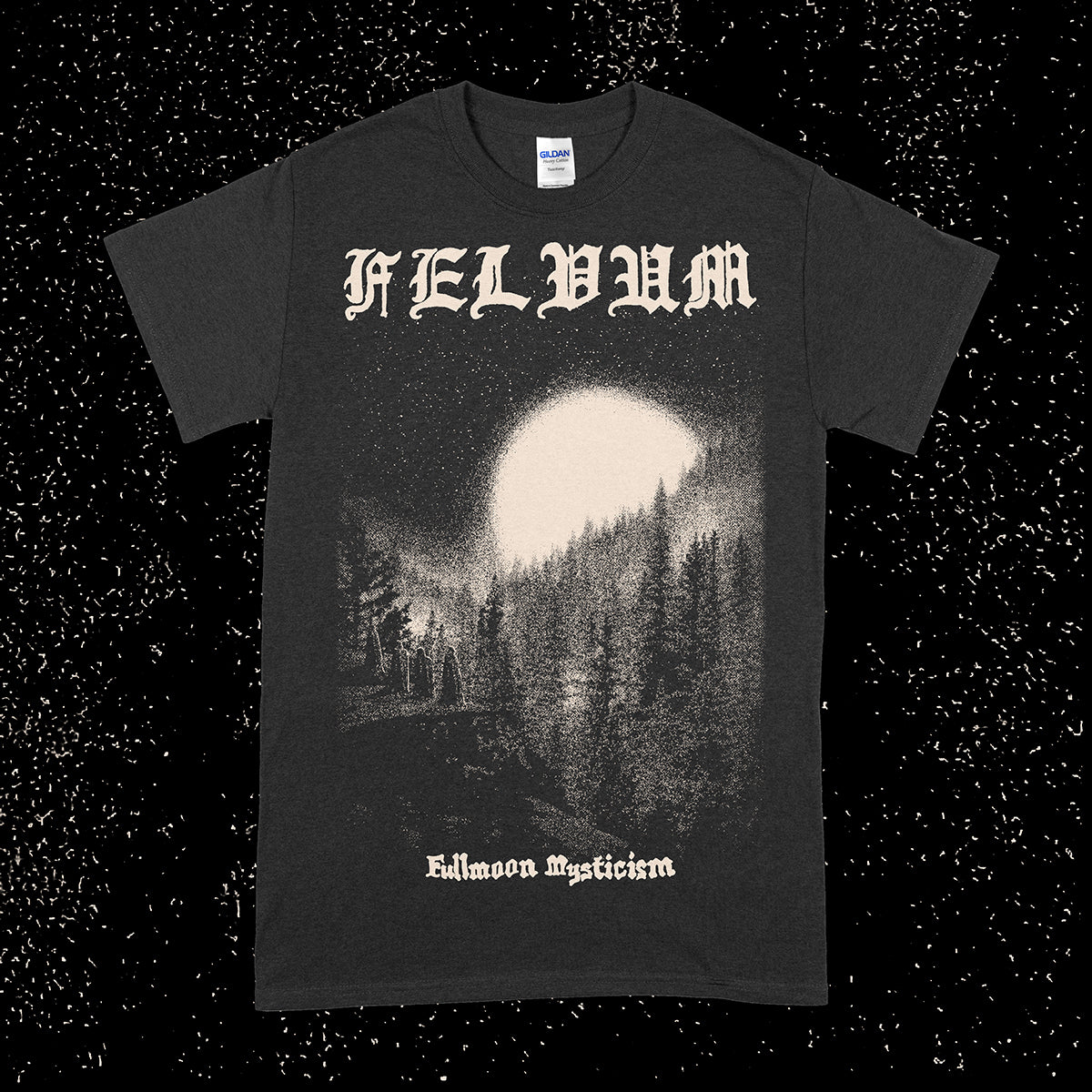 [SOLD OUT] FELVUM "Fullmoon Mysticism" T-Shirt [BLACK]