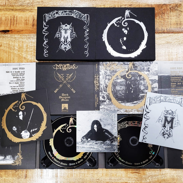 TRIBUTE TO MORTIIS "Echoes of Wizard's Chamber" Deluxe Double CD (2xCD digipak w/ foil slipcover)
