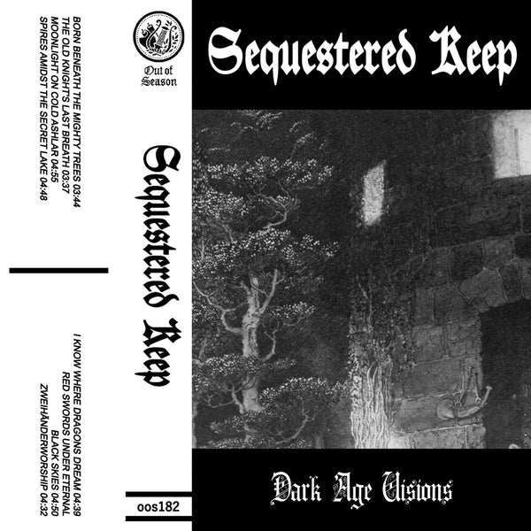 [SOLD OUT] SEQUESTERED KEEP "Dark Age Visions" Cassette Tape