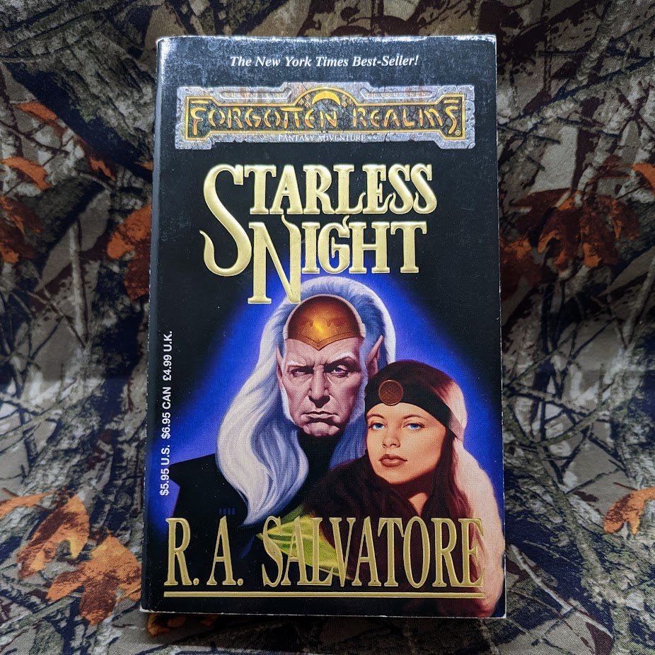 STARLESS NIGHT (Forgotten Realms) by R.A. Salvatore (paperback book, 1994)