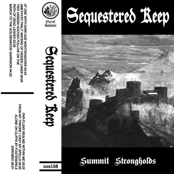 [SOLD OUT] SEQUESTERED KEEP "Summit Strongholds" Cassette Tape