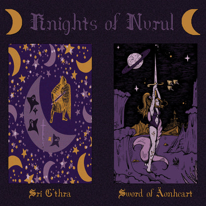 [SOLD OUT] KNIGHTS OF NVRUL "Sri G'thra & Sword of Äonheart" Double CD (2xCD digipak, lim.300)