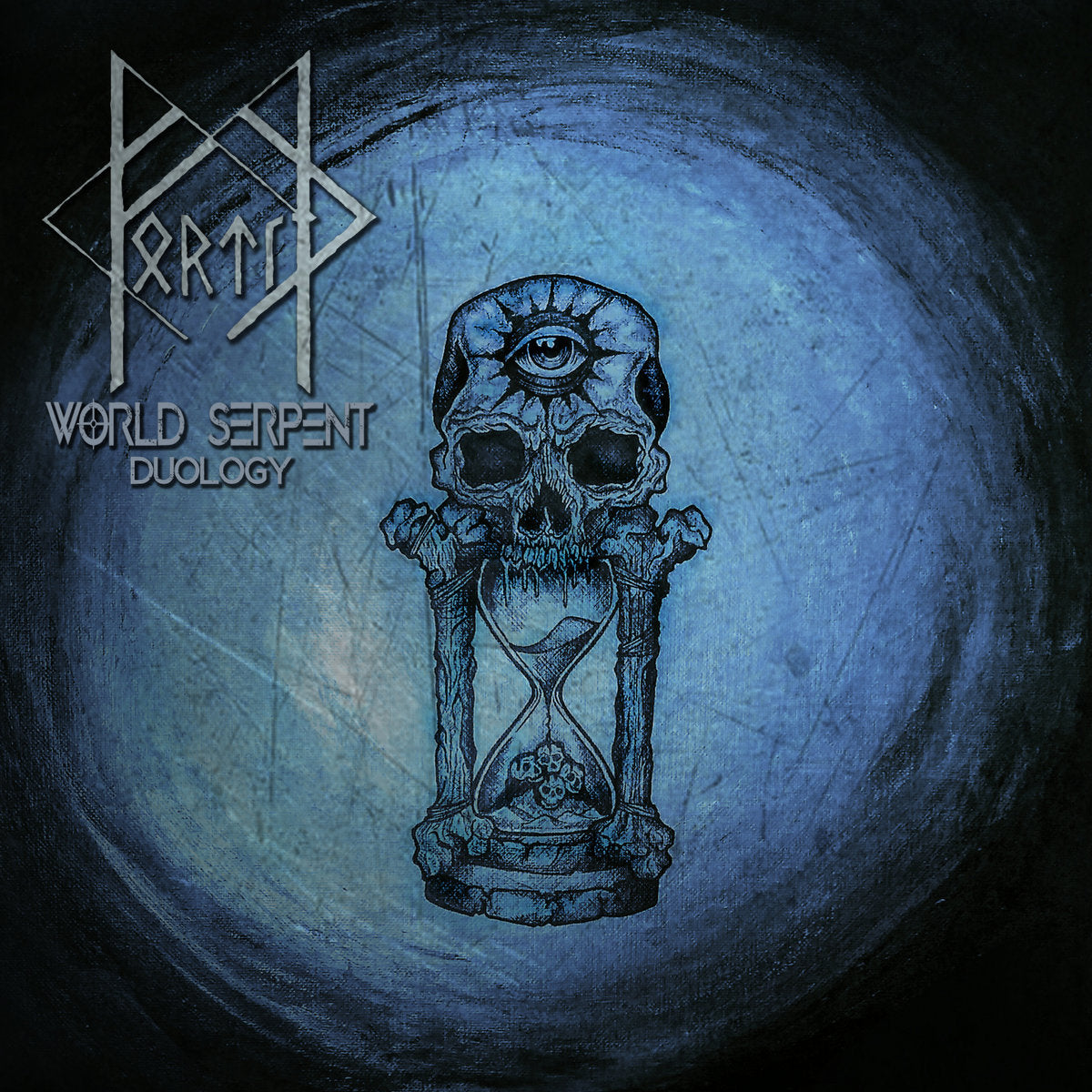 [SOLD OUT] FORTID "World Serpent" Vinyl 2xLP (Double LP Gatefold, Color, lim.200) [Fortíð]