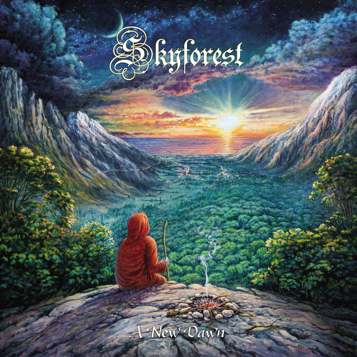 SKYFOREST "A New Dawn" vinyl LP (color, lim.199)